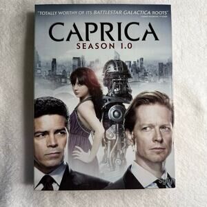Caprica: Season 1.0 (DVD, 4-Disc Set) – Battlestar Galactica Prequel – Sci-Fi